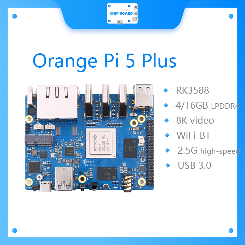 Orange Pi 5 Plus  Single Board - đánh giá và giá Orange Pi 5 Plus 16Gb