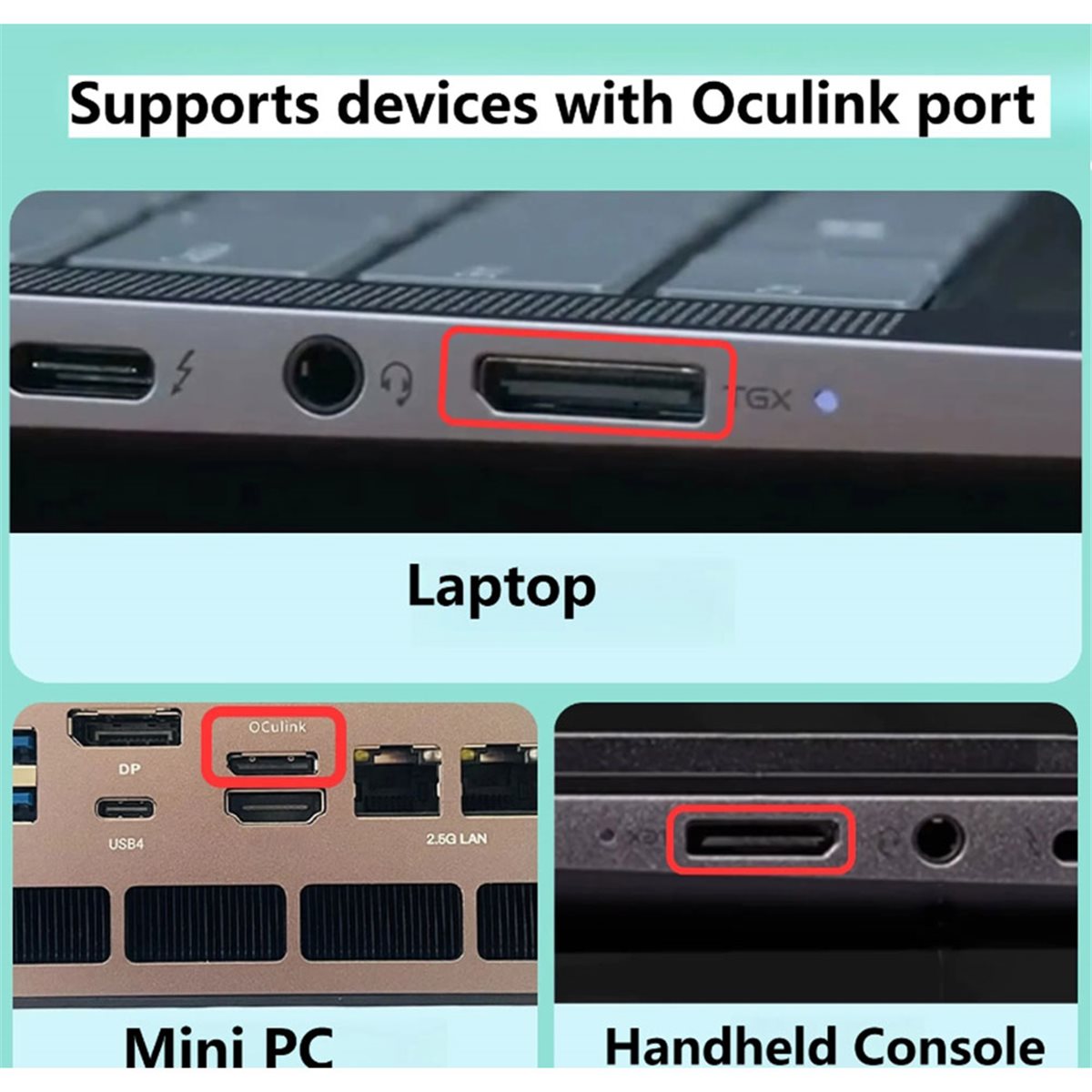 E@MB*RA*aCE^HAPPYa Oculink EGP - đánh giá và giá Oculink Egpu Mini Pc